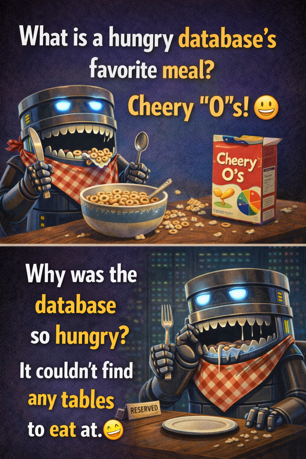 Cartoon: robot on stage